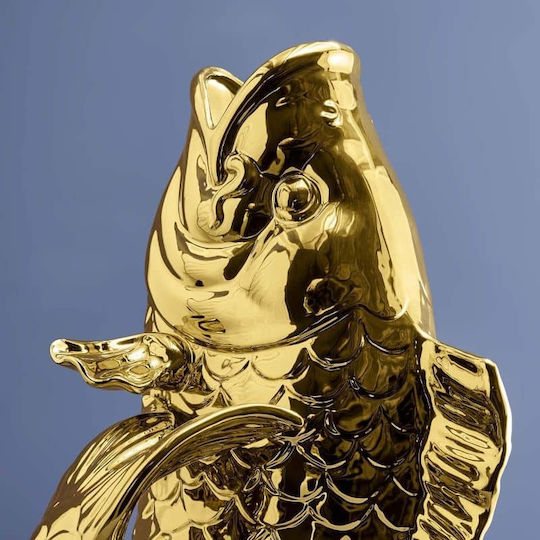 Werner Voss Decorative Vase Gold