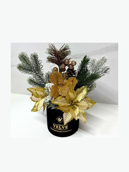 Velve Crăciun Decorativ Floare