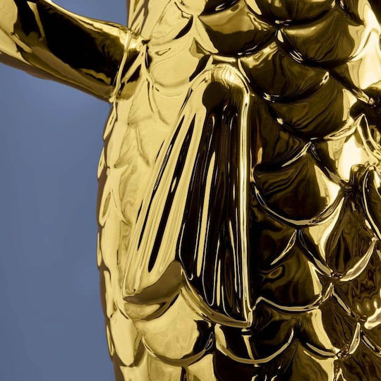Werner Voss Decorative Vase Gold