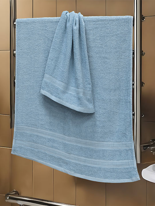 Lino Home Set Prosoape de Baie 2 buc Marea Ciel Greutate 480gr/m²