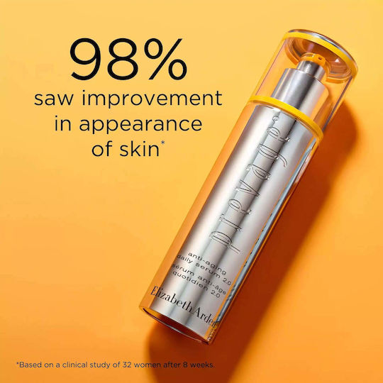 Elizabeth Arden Prevage Anti-Aging Daily 2.0 Anti-Aging Serum Gesicht mit Vitamin C & Vitamin E für Entgiftung & Straffung 30ml