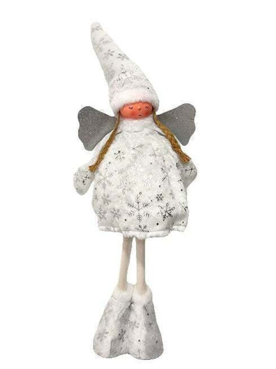 Themen Dekoration Elf Figur Mit Engel Kostüm 65 Cm Weiße