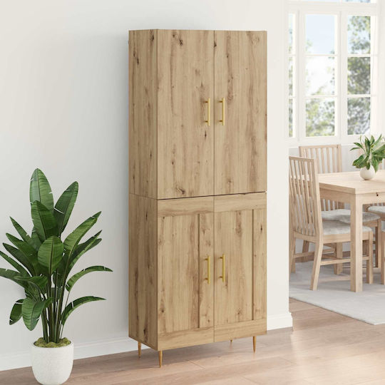 Bibliotecă Artisan Oak 69.5x34x180 cm