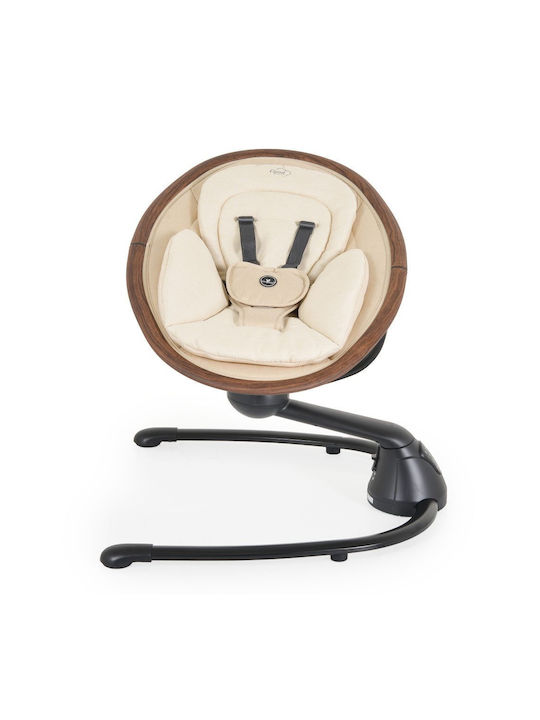 Cangaroo Ηλεκτρικό Relax Μωρού Κούνια με Μουσική Light Beige για Παιδί έως 9kg