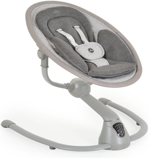 Cangaroo Ηλεκτρικό Relax Μωρού Κούνια με Μουσική Light Grey για Παιδί έως 9kg