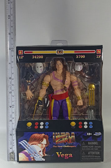 Ultra Street Fighter Ii Final Challengers Action Figure 1/12 Vega 15 Cm