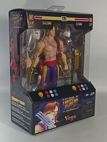 Ultra Street Fighter Ii Final Challengers Action Figure 1/12 Vega 15 Cm