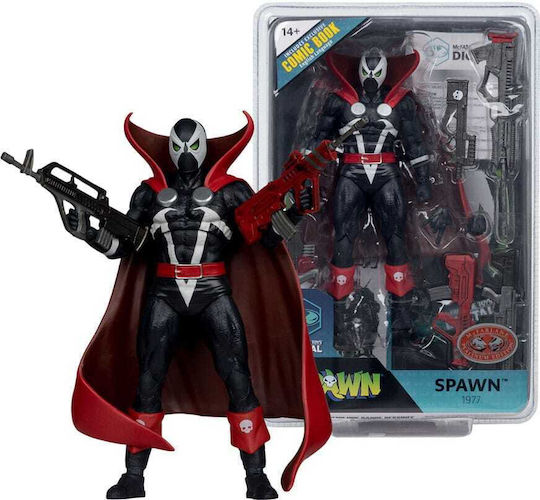 Mcfarlane Toys Spawn Digital - Spawn 1977 (Negru și Alb) Figura de