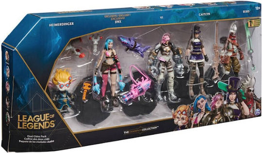 League of Legends: Dual Cities Pack Action Figure height 10cm 5pcs 6062218