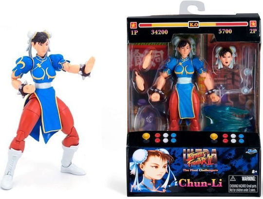 Jada Toys Ultra Street Fighter: Chun-li Φιγούρα Δράσης ύψους 15εκ. σε Κλίμακα 1:12