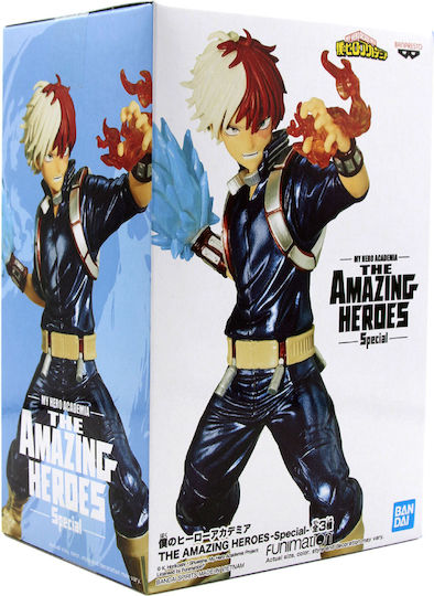 Banpresto My Hero Academia: Shoto Todoroki Special Color Φιγούρα 12εκ.