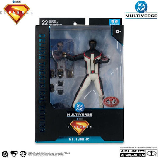 Superman Superman 2025: Mr. Terrific Φιγούρα Δράσης ύψους 18εκ. σε Κλίμακα 1:10