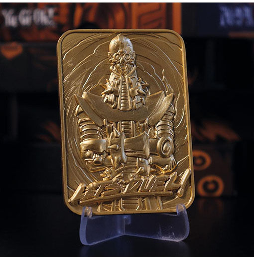 FaNaTtik Yu-Gi-Oh: Jinzo Gold Plated Metal Card Ρέπλικα μήκους 5εκ.