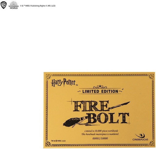 Cinereplicas Harry Potter: Firebolt Ρέπλικα μήκους 150εκ. σε Κλίμακα 1:1 2τμχ