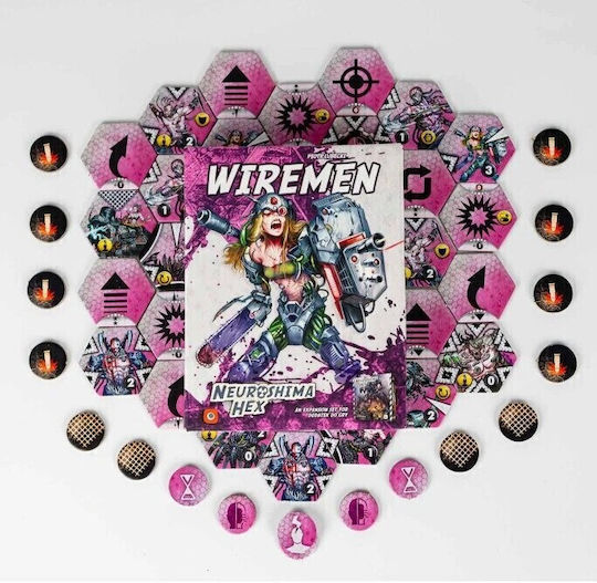Επέκταση Παιχνιδιού Neuroshima Hex: Wiremen για 2-4 Παίκτες 8+ Ετών (EN) Portal Games