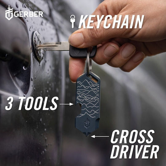 Gerber Shard Ελβετικός Σουγιάς Μπρελόκ Κόκκινος