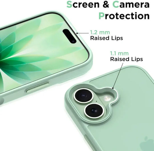 Tech-Protect Magmat Back Cover Πλαστικό / Σιλικόνης Πράσινο (iPhone 17)