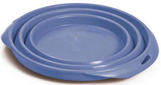 Georplast X Schalen aus Silikon Futter & Wasser für Hund & Katze 350ml in Hellblau Farbe