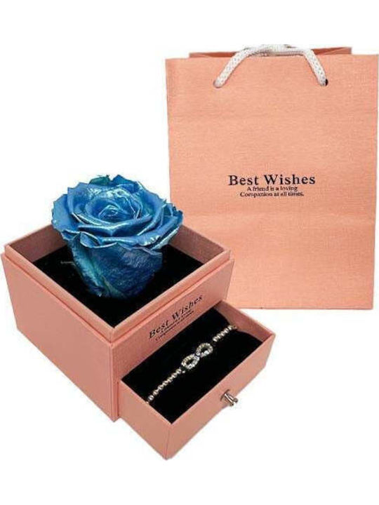 Velve Velve Damen Armband mit Blumenmuster 10cm