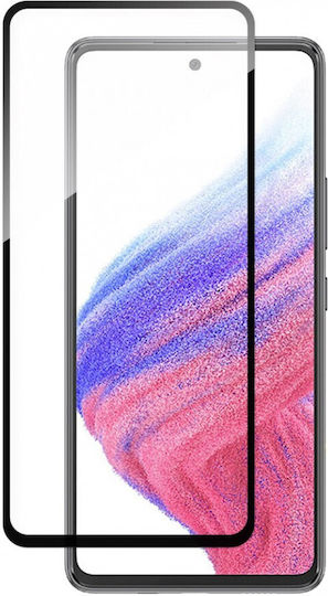 Закалено стъкло за цялото лице Черен (Galaxy A55)