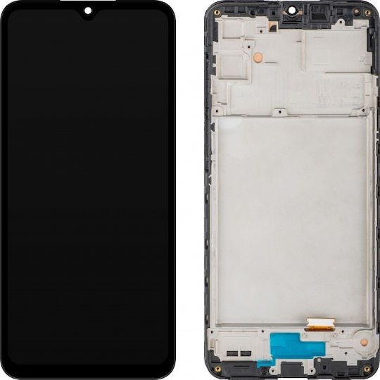 Madrid Papel O ecran cu Mecanism Tactil pentru Samsung Galaxy A16 4G A165 (Negru)