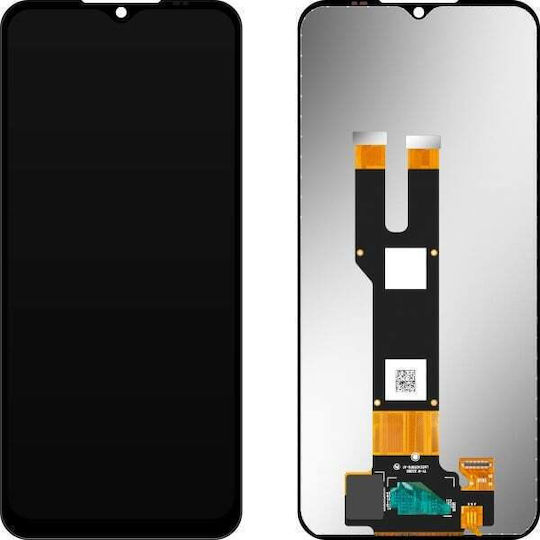 Madrid Papel Screen with Touch Mechanism and Frame for ZTE Blade V50 Design 4G (Black)
