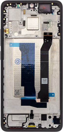 Οθόνη Display + με Μηχανισμό Αφής και Πλαίσιο για Poco X7 Pro 5G (Μαύρο)