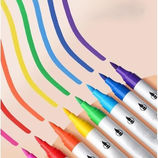 Acrylic Drawing Markers Double Tip Set 60pcs