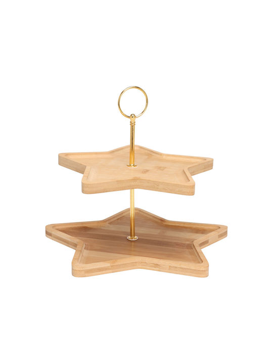 JK Home Decoration Πιατέλα με Αστέρια JK Home Decoration Πιατέλα με Αστέρια
