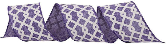 Lianos Christmas Ribbon Purple 850cm 1pc