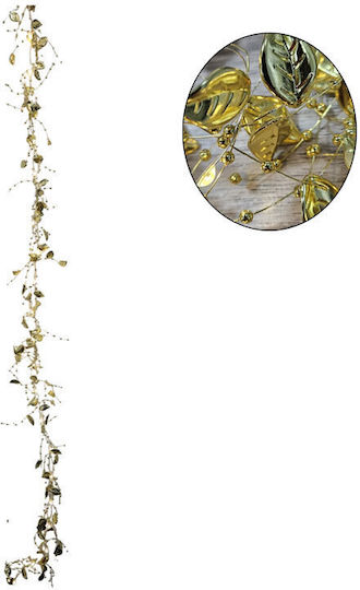 JK Home Decoration Χριστουγεννιάτικη Γιρλάντα Κόκκινη