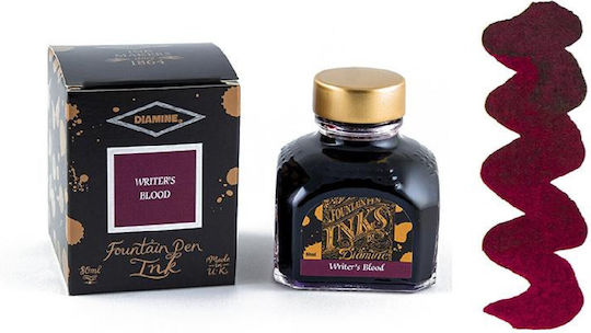Diamine Ersatz- und Füllfederhaltertinten für Füllfederhalter Rote 80ml