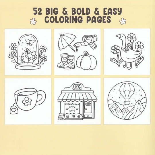 Colouring Antistress Book 21x21cm