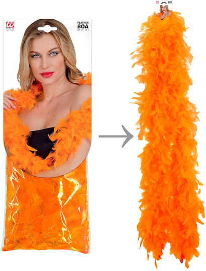 Deluxe Karneval Boa Orange 1Stück
