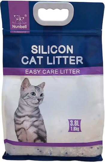 Nunbell Pet Crystal Cat Litter with Scent Lavender 3.8lt