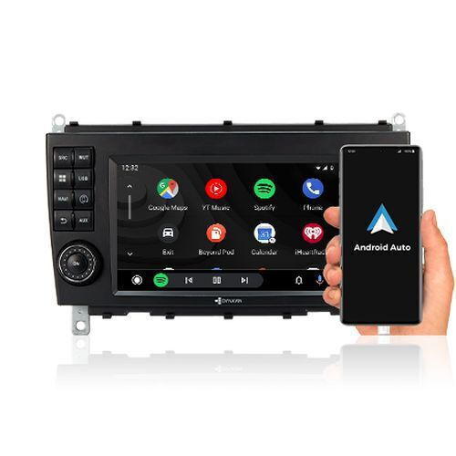 Dynavin Ηχοσύστημα Αυτοκινήτου για Mercedes-Benz CLK Class 2005-2009 (Bluetooth/USB/WiFi/GPS/Apple-Carplay/Android-Auto) με Οθόνη Αφής 7"