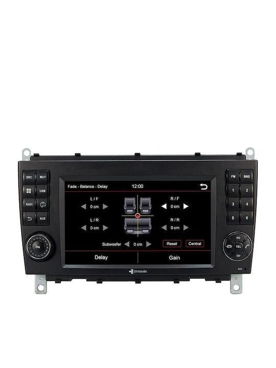 Dynavin Ηχοσύστημα Αυτοκινήτου για Mercedes-Benz CLK Class 2005-2009 (Bluetooth/USB/WiFi/GPS/Apple-Carplay/Android-Auto) με Οθόνη Αφής 7"