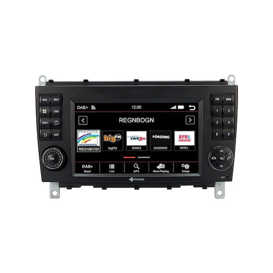 Dynavin Ηχοσύστημα Αυτοκινήτου για Mercedes-Benz CLK Class 2005-2009 (Bluetooth/USB/WiFi/GPS/Apple-Carplay/Android-Auto) με Οθόνη Αφής 7"