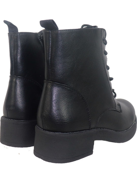Women's Ankle Boots with Medium Heel Black