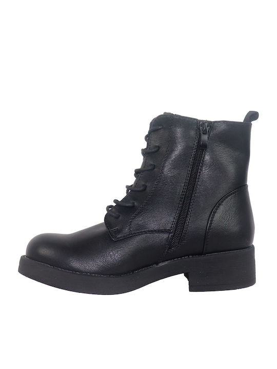 Women's Ankle Boots with Medium Heel Black