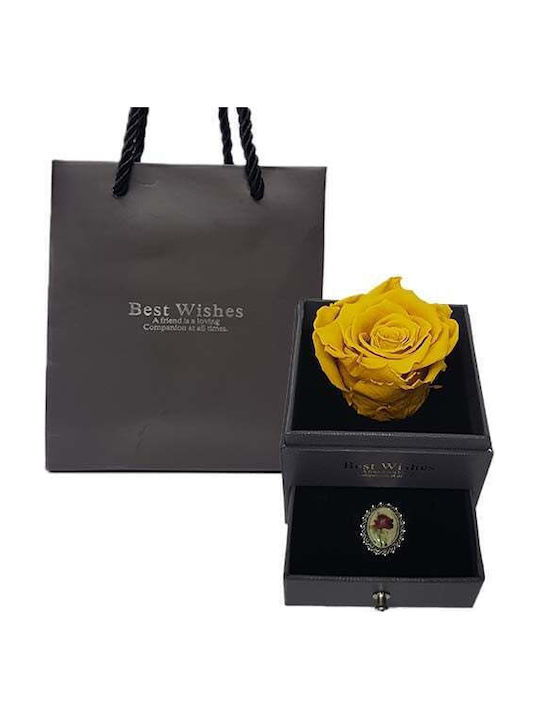 Velve Pin Blume Gelb