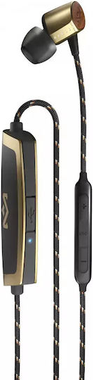 The House Of Marley Uplift 2 In-ear Bluetooth Handsfree Ακουστικά Χρυσά
