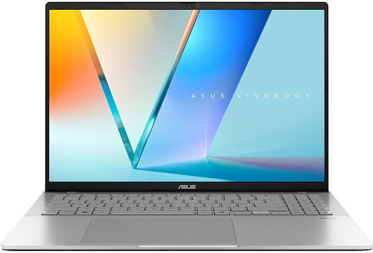 Asus Vivobook S16 S3607VA-RP109 16" FHD+ 144Hz (Nucleu 5-210H/16GB/1TB SSD/No OS) Argintiu rece (Tastatură US)