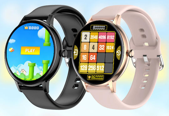 Xoxo Idealstore Brățară Fitness Smartwatch Ecran Tactil Complet Ips Apeluri Bluetooth Notificări Monitorizare Ritm Cardiac Oxigen în Sânge Somn Muzică Ip67 Multi-sport Asistent Vocal Android-ios Baterie de Lungă Durată Ediția Neagră
