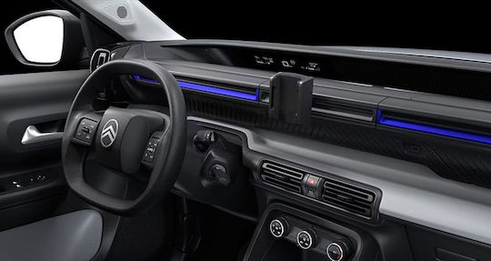 Bizzar Πρόσοψη 2 Din Συμβατή με Οθόνη 9" για Citroen C3 2009-2016
