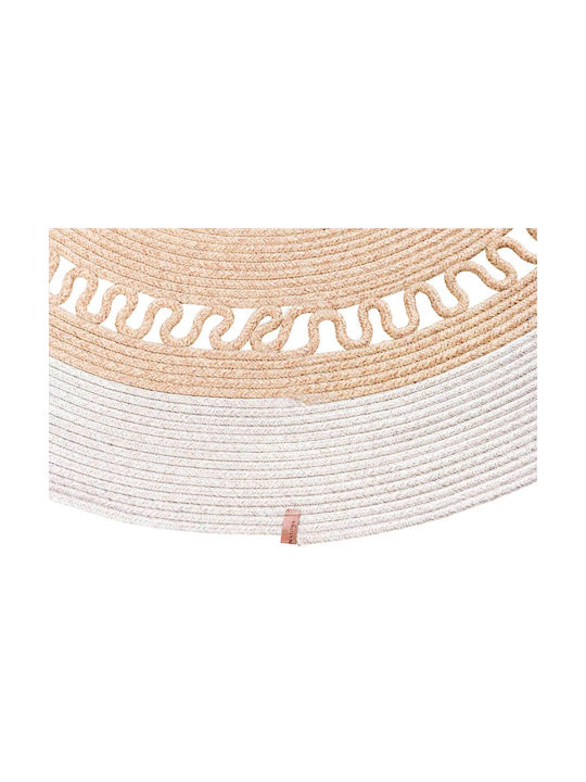 Ανατόλια Jute 103 Χαλί Στρογγυλό από Γιούτα Sand Stone Φ150cm