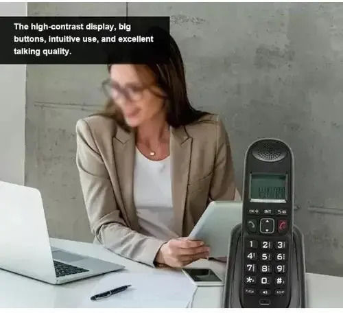 OHO-1101 CID Cordless Phone Black