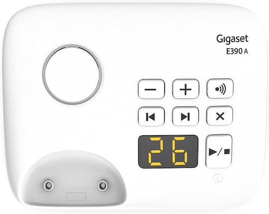 Gigaset E390A Cordless Phone White