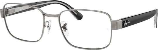 Ray Ban Men's Metal Prescription Eyeglass Frames Silver RB6529 2502
