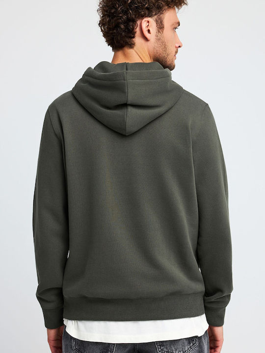 Sweatshirt mit Kapuze Khaki